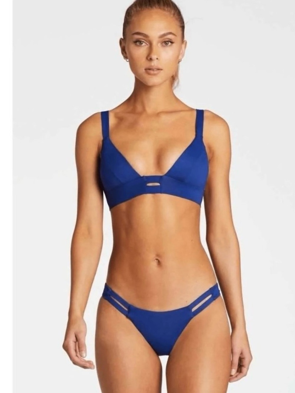Vitamin A  Neutra Hipster Bikini Bottom- Sapphire
